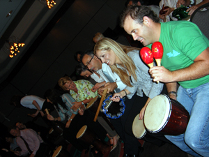 ING Leadership Forum Sheraton Four Points Darling Harbour interactive entertainment corporate teambuilding drumming